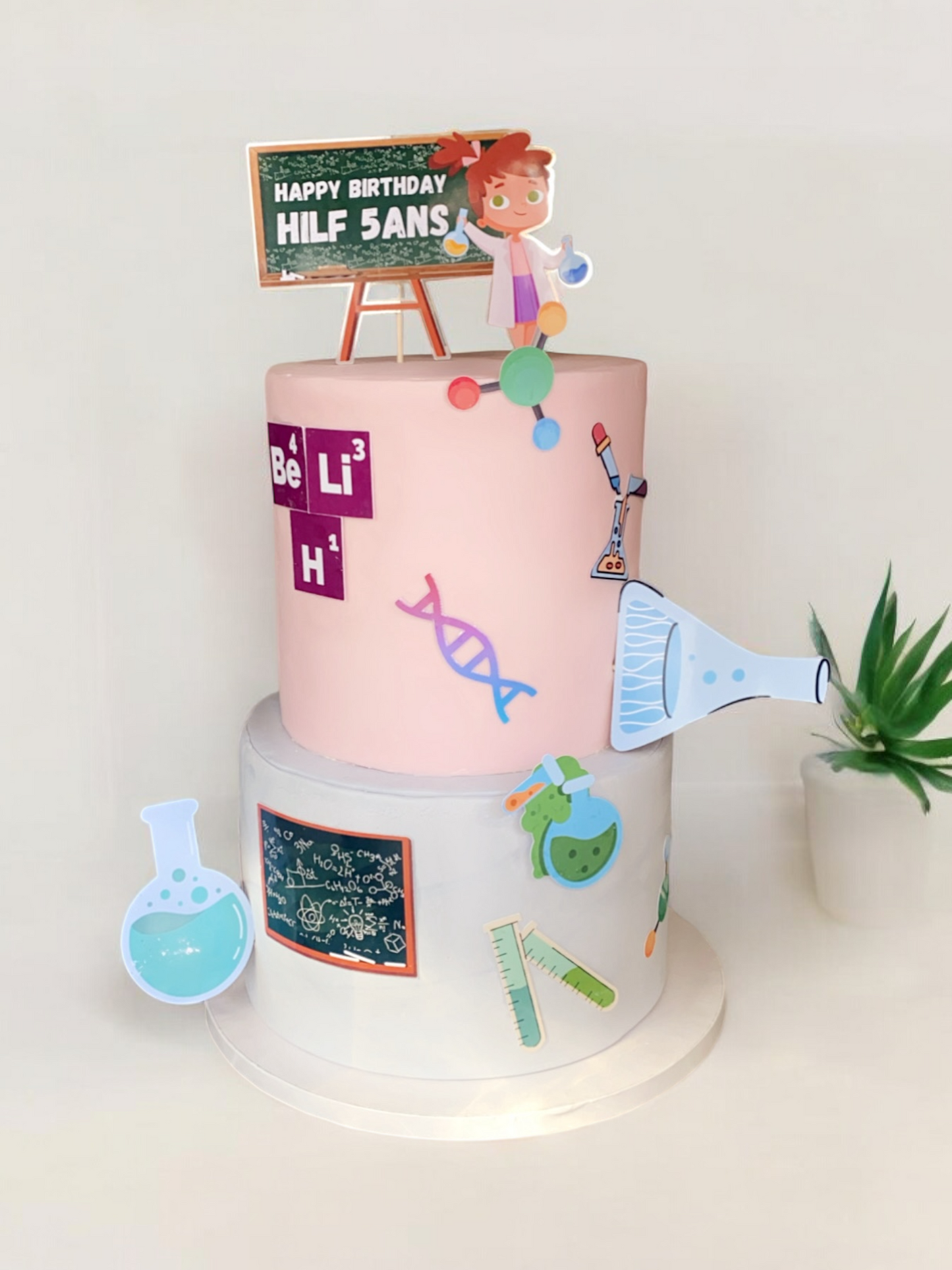 Gâteau personnalisé à étages