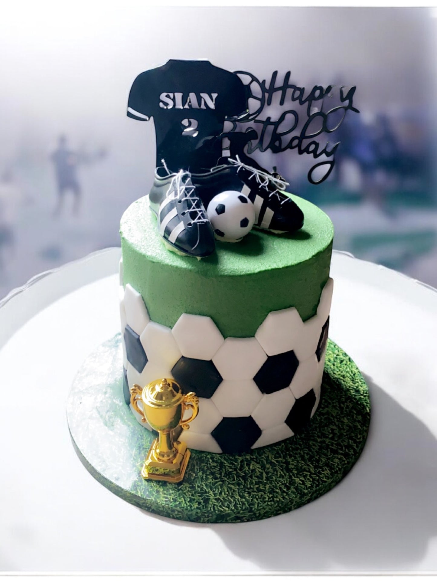 Gâteau personnalisé Football