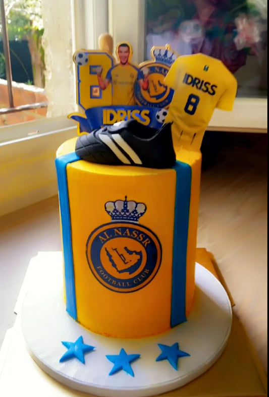 Gâteau personnalisé Football
