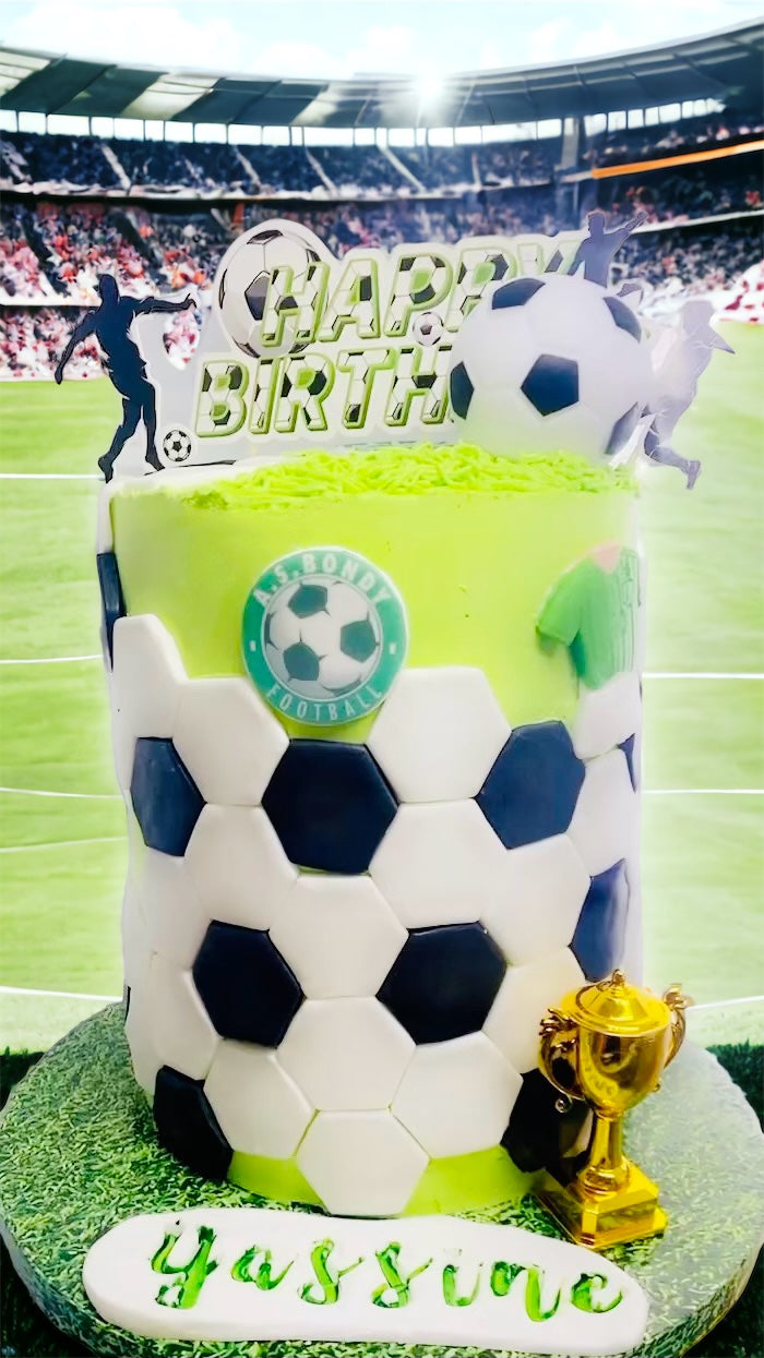 Gâteau personnalisé Football