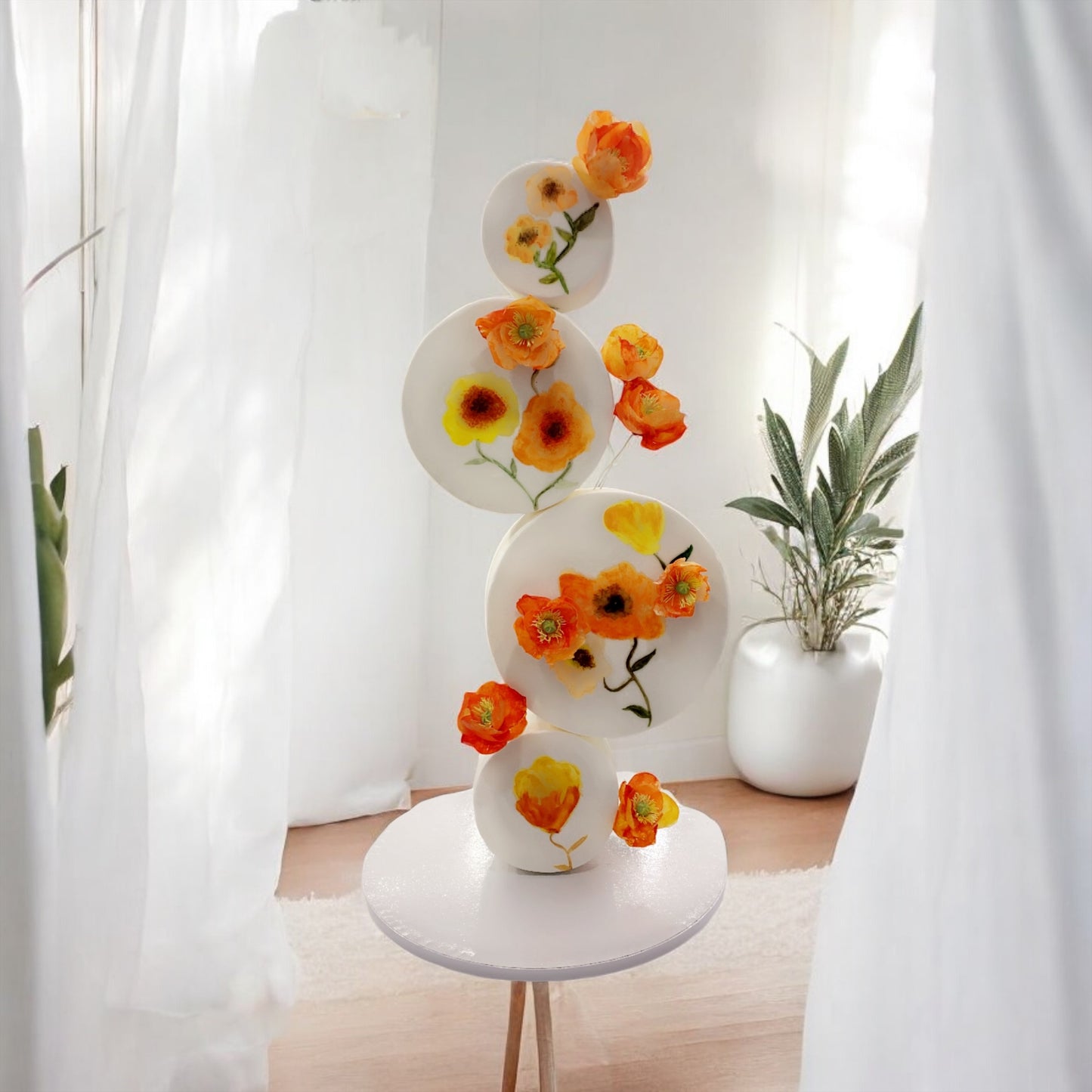 Wedding Cake Personnalisé – L’élégance sur-mesure pour le plus beau jour de votre vie